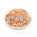 manufacture coating material high Purity 2*5 mm 99.9999% Cu Copper pellet